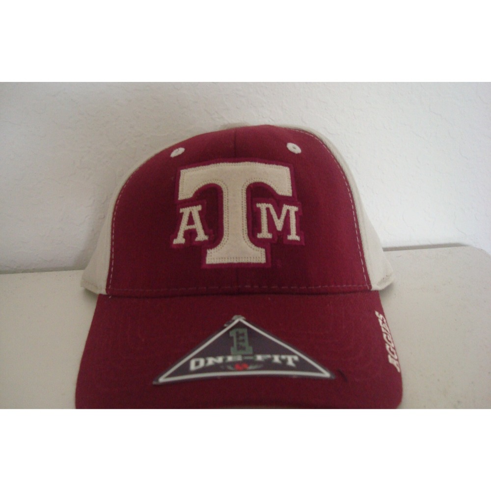 TEXAS A&M AGGIES DEADSTOCK HAT CAP VINTAGE D3